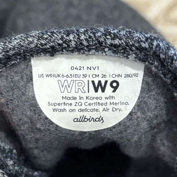 Allbirds Women’s Wool Runner Shoes - Picture 10 of 10